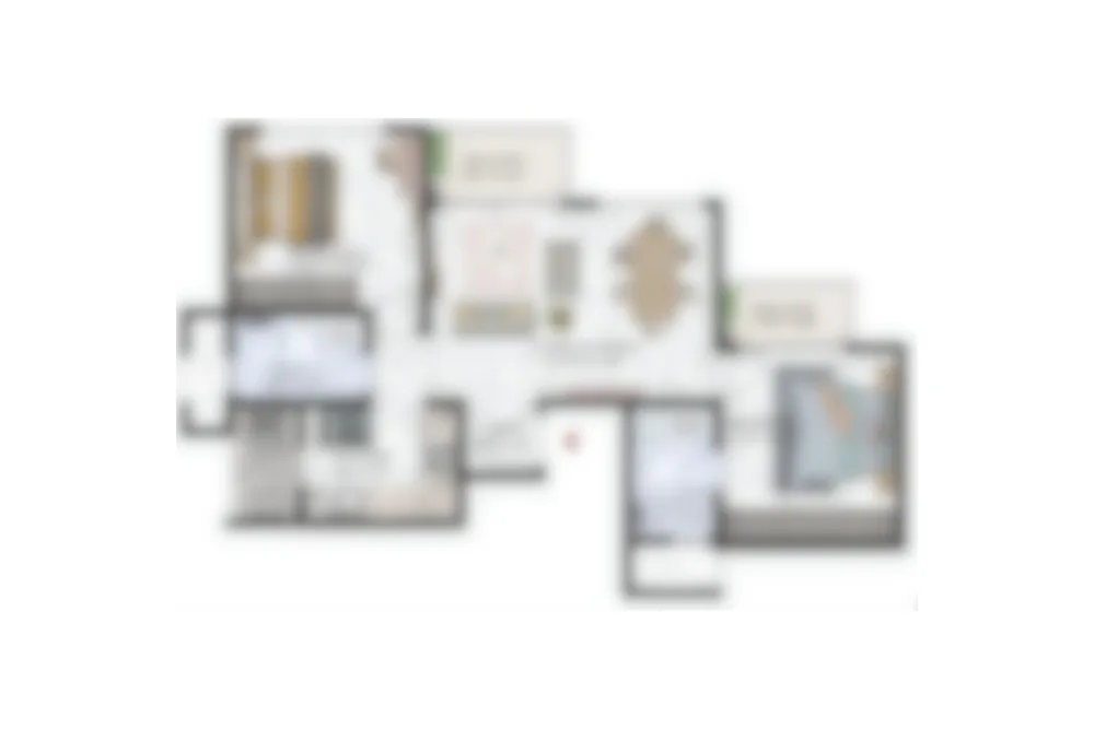 2 Bedroom Floor Plan